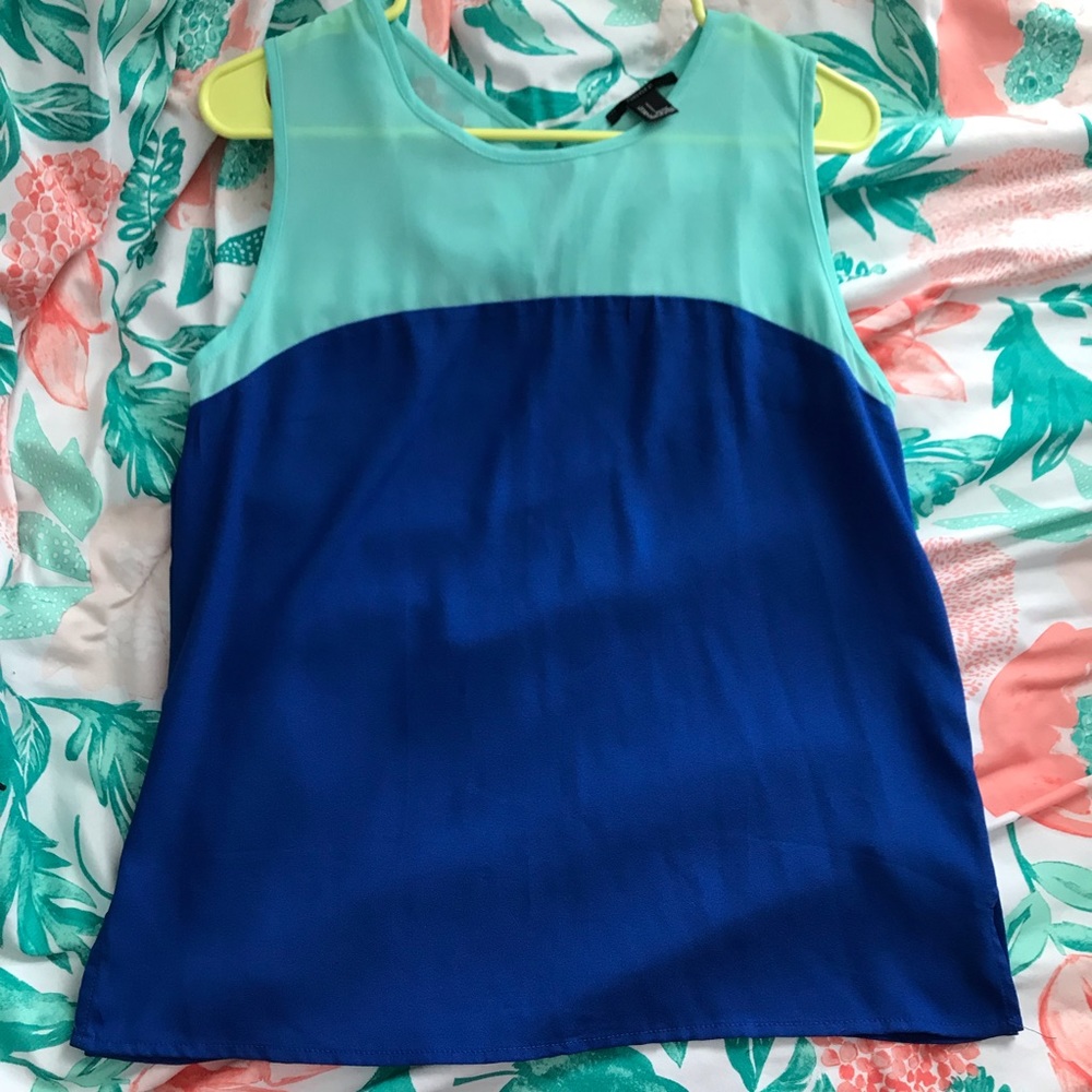 sheer tank top